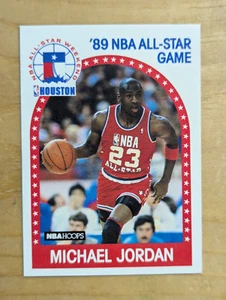Tarjeta de baloncesto Michael Jordan 1989-90 NBA Hoops '89 All-Star Chicago Bulls #21 - Imagen 1 de 6