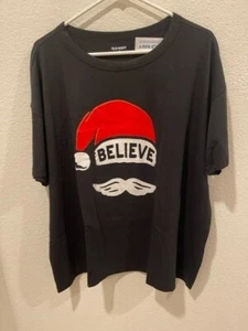 Ladies New Santa Shirt By Old Navy Size 2X - Picture 1 of 2