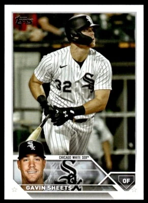 2023 Topps Advanced Stats Gavin Sheets /300 Chicago White Sox #430 - Image 1 of 2