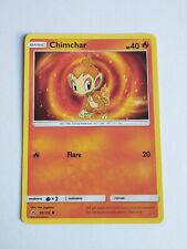 Pokémon TCG Chimchar Sun & Moon: Ultra Prism 020/156 Regular Common