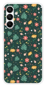 Coque en silicone imprimée compatible Samsung Galaxy A15 Liberty monstera - Photo 1 sur 3