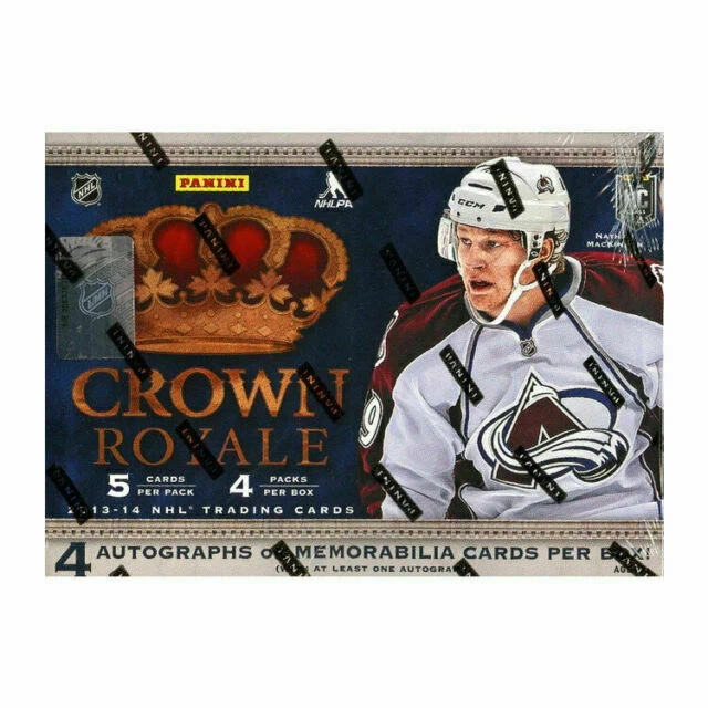 2013/14 Panini Crown Royale Hockey Hobby Box Factory Sealed - Image 1 of 1