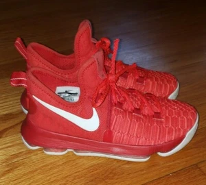 Nike Zoom Youth Size US 4.5Y Kevin Durant KD9 855908-611 Basketball Sneakers - Picture 1 of 7