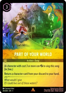 Lorcana COLD FOIL Parte de Tu Mundo - El Primer Capítulo # 030 - Imagen 1 de 1