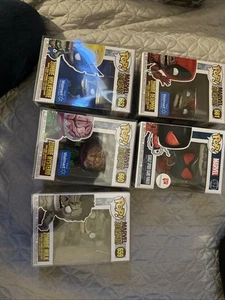 4 Marvel Zombies Funko Pops Plus Scarlet Spider - Picture 1 of 6