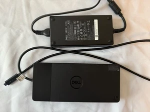 Dell WD19 USB Type-C Docking Station Black K20A001 K20A with 180W Power Supply - Bild 1 von 9