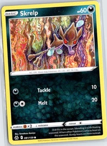 Pokemon Skrelp Crown Zenith Common #081/159 - Picture 1 of 2