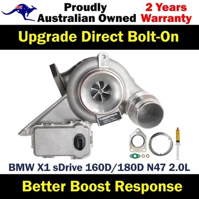 Upgrade Billet Turbo Charger For BMW X1 sDrive 160D/180D N47 2.0L 2011-2015 — 第 1/4 张图片