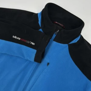 Mizuno WindLite Flex Jacket Mens Medium Windproof Fleece Full Zip Outdoor Runnin - Picture 1 of 13