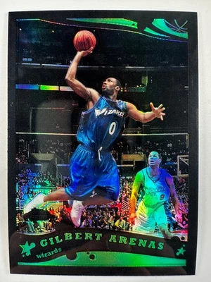2005-06 Topps Chrome - Gilbert Arenas #7 Black Refractor 335/399 - Image 1 of 2