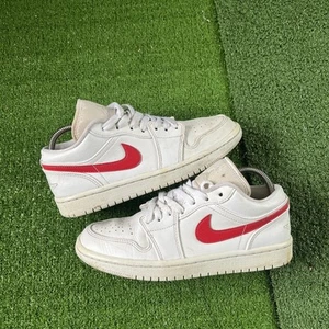 Nike Air Jordan 1 Low ‘University Red’ Women’s US 7 AO9944-161 Sneakers - Picture 1 of 7