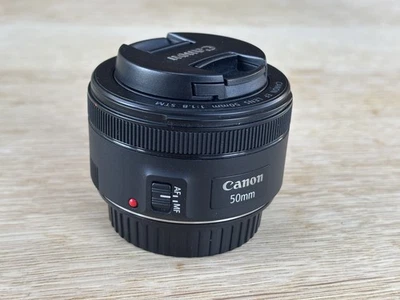 Canon EF 50mm F/1.8 STM Auto Focus Lens for Canon Cameras - Image 1 of 4