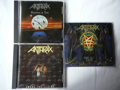 ANTHRAX-3 CD Sammlung-For all Kings, Among the Living, Persistence - Bild 1 von 4