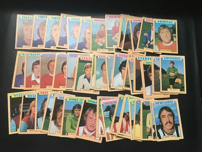 a & bc gum blue back football cards 1973 series 2 x 53 cards - Image 1 of 4