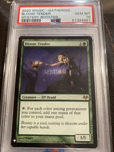 PSA 10 Gem MTG English Bloom Tender Mystery Booster Magic - Picture 1 of 4