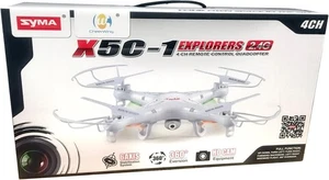 NEW & TESTED - Syma X5C-1 USB 2.4G Explorers 4CH 6-Axis Gyro RC Drone Quadcopter - Picture 1 of 11