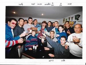 Original Rare picture of Maccabi Tel Aviv soccer 1993 - Picture 1 of 2