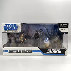 Star Wars Legacy Collection Jedi Training On Dagobah Battle Packs 2008 NEW NIB - Picture 1 of 17