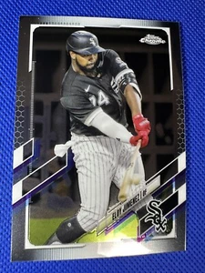 2021 #89 Eloy Jimenez Topps Chrome Baseball Chicago White Sox - Picture 1 of 2