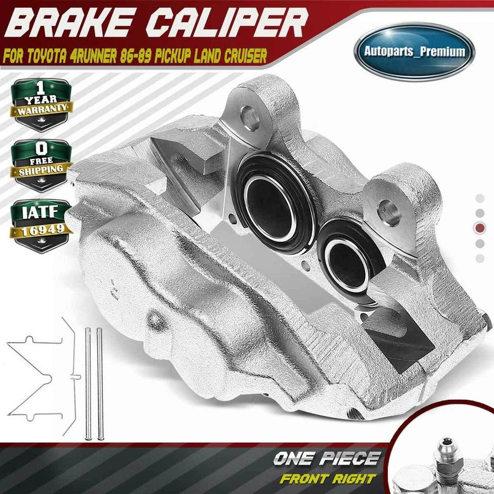 Pinza de freno delantera derecha Toyota 4Runner 86-89 Pickup (4x4) Land Cruiser 2,4 L Foto 1 de 4