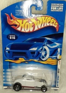 🌟 HOT WHEELS 2001 FIRST EDITIONS #4/36, SOOO FAST, WHITE, FIVE SPOKE WHEELS - Picture 1 of 4