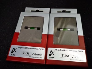 1x Furutech TF Slow blow Fuse Rhodium Plating 5x20mm 1A 2A 5A 6.3A Fuses audio  - Picture 1 of 1