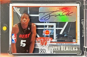 2003-04 Fleer EX Dwyane Wade Buzzer Beater Acetate Rookie Auto /299 SP RC Heat - Picture 1 of 1