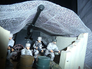  A4 SIZE PIECE OF WINTER CAMOUFLAGE NETTING FOR SCENES & DIORAMAS SEE PICS