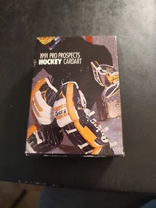 Cofanetto cardart hockey Prospects 1991 nuovo mai aperto - Foto 1 di 2