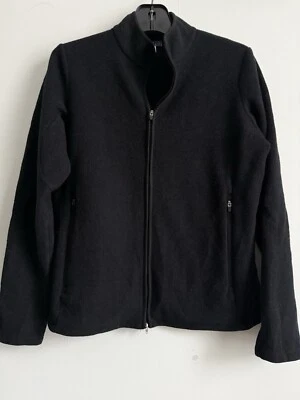 IBEX WOMAN BLUE MERINO CARDIGAN SIZE L Foto 1 de 4