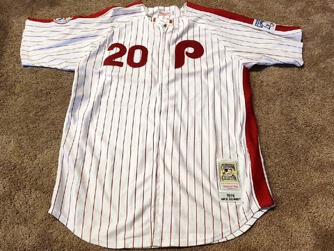 MITCHELL & NESS 1976 MIKE SCHMIDT PHILLADELPHIA PHILLIES JERSEY Sz 54 Cover