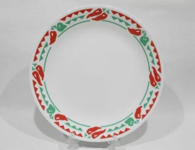 ❤️ NUEVO Corelle by Corning FIESTA 10 1/4" PLATO DE CENA *Chile Rojo Verde Foto 1 de 4
