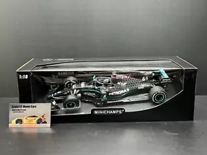 Mercedes W11 Lewis Hamilton #44 British GP Winner w/ blown tire 1/18 Minichamps - Picture 1 of 15
