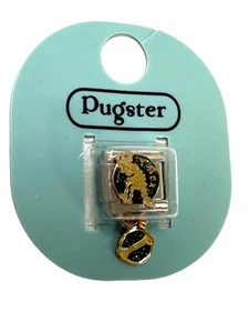 Pugster T-Rex Dinosaurio Hueso Cuelga Dije Italiano 9mm Pulsera Eslabón Marca Regalo - Imagen 1 de 2