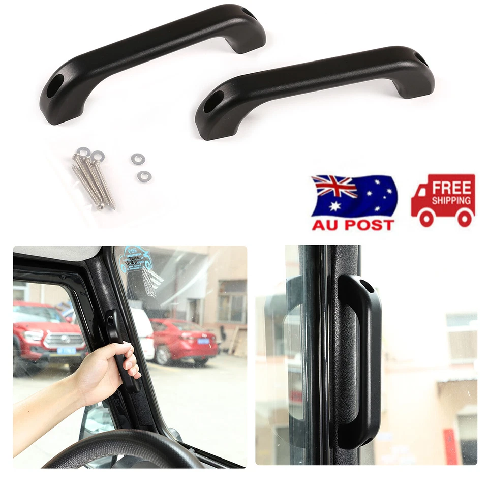 2PCS Interior Front Pillar Door Grab Handles For Land Rover Defender 2014-2018 - image 1 of 4