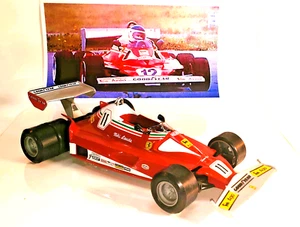 POLISTIL - VINTAGE DIECAST 1/16 FERRARI 312 T6 F1 - #11 NIKI LAUDA - *6-WHEELER* - Picture 1 of 11