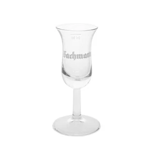 Bachmann Kräuterlikör Glas Schnapsglas mit Stiel Nosing 2cl - Bild 1 von 1