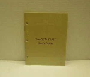 The CP/M Card User's Guide for Apple II by Digital Research, 1982 - Picture 1 of 1