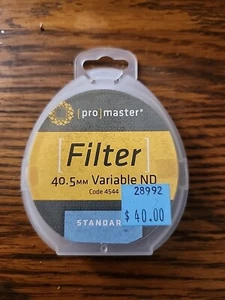 Promaster 4544 40.5mm Variable ND Filter - Picture 1 of 4