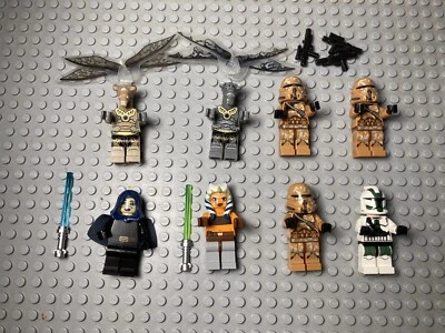 LEGO STAR WARS BATALLA DE GEONOSIS GUERRAS DE CLONES CON AHSOKA-FIGURAS DESDE 9491/75089 Foto 1 de 4