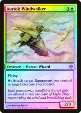 Auriok Windwalker FOIL Fifth Dawn NM White Rare MAGIC GATHERING CARD ABUGames
