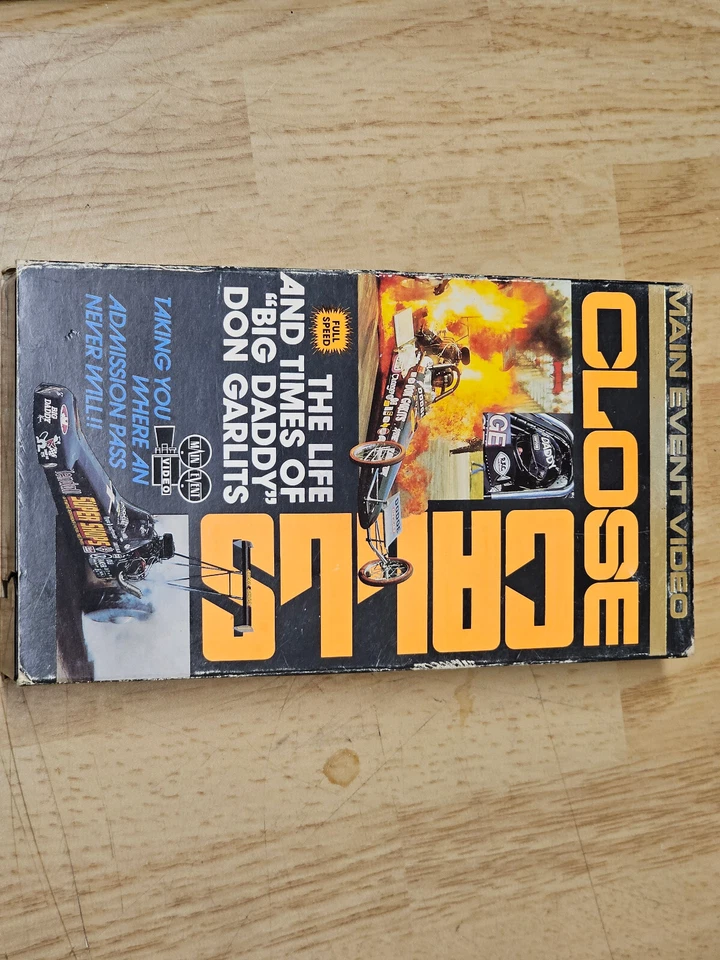 Close Calls The Life and Times Of "Big Daddy" Don Garlits VHS - Image 1 of 1