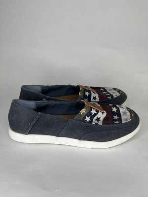 Zapatos sin cordones Yellow Box Oleviah azules americana para mujer talla 9 tela superior Foto 1 de 4