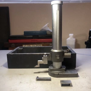 Rare- FOWLER H-904 6" HEIGHT GAUGE - VINTAGE DESIGN - Round Body Height Gage - Picture 1 of 9