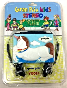 Vintage Unicorn Cassette Player Grand Prix Walkman SEALED RARE NEW Kids - Picture 1 of 4
