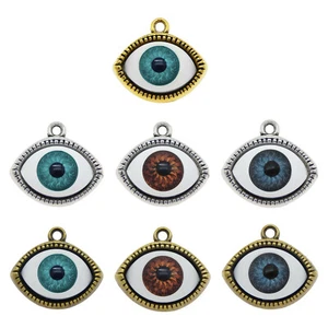 14 un. Dijes Colgantes Joyería Artesanía Ojos de Demonio Ojos Malos de Ojos Surtidos 22x20mm - Imagen 1 de 28