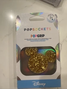 PopSockets PopGrip Disney Earridescent Golden Mickey Handygriff & Ständer  - Bild 1 von 3