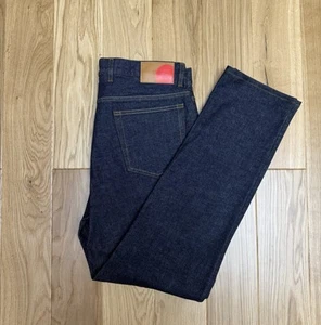 Spoke Co. Selvedge Denim Jeans 14oz Japanese Rope-Dyed Indigo W36 L34 BuildC New - Picture 1 of 7