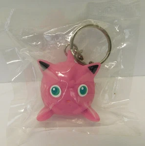 Vintage Pokemon JIGGLYPUFF Keychain LATE 90'S NINTENDO Brand New Sealed - Picture 1 of 9