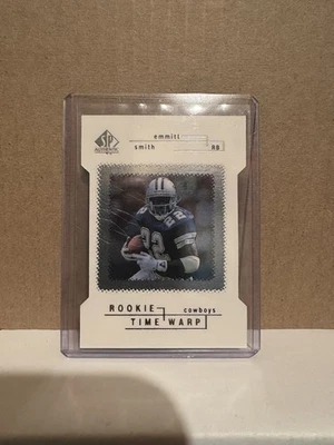 1998 SP authentic time warp die cut emmitt smith #33  S#104/500 - Image 1 of 2